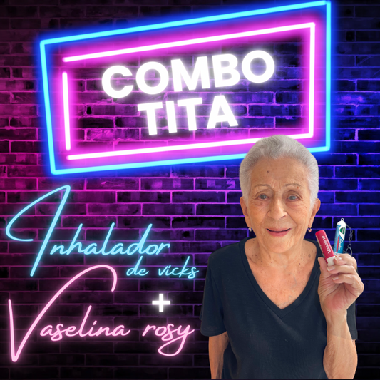 Combo Tita (Inhalador de Vicks+Vaselina Rosy)