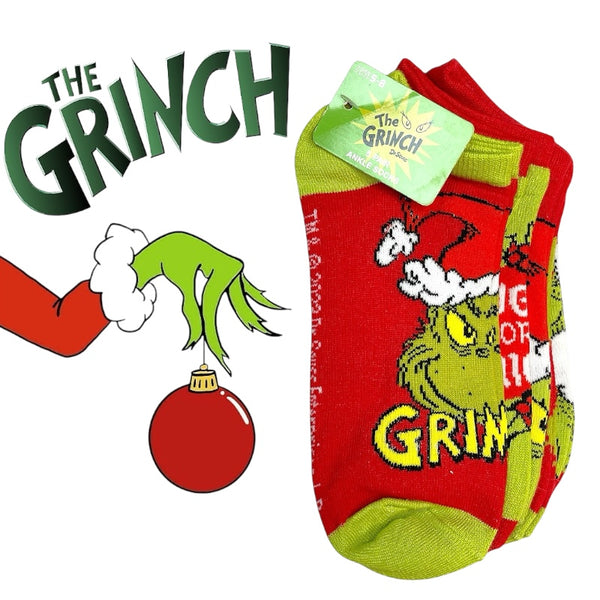 Medias del Grinch para mujer x5 pares