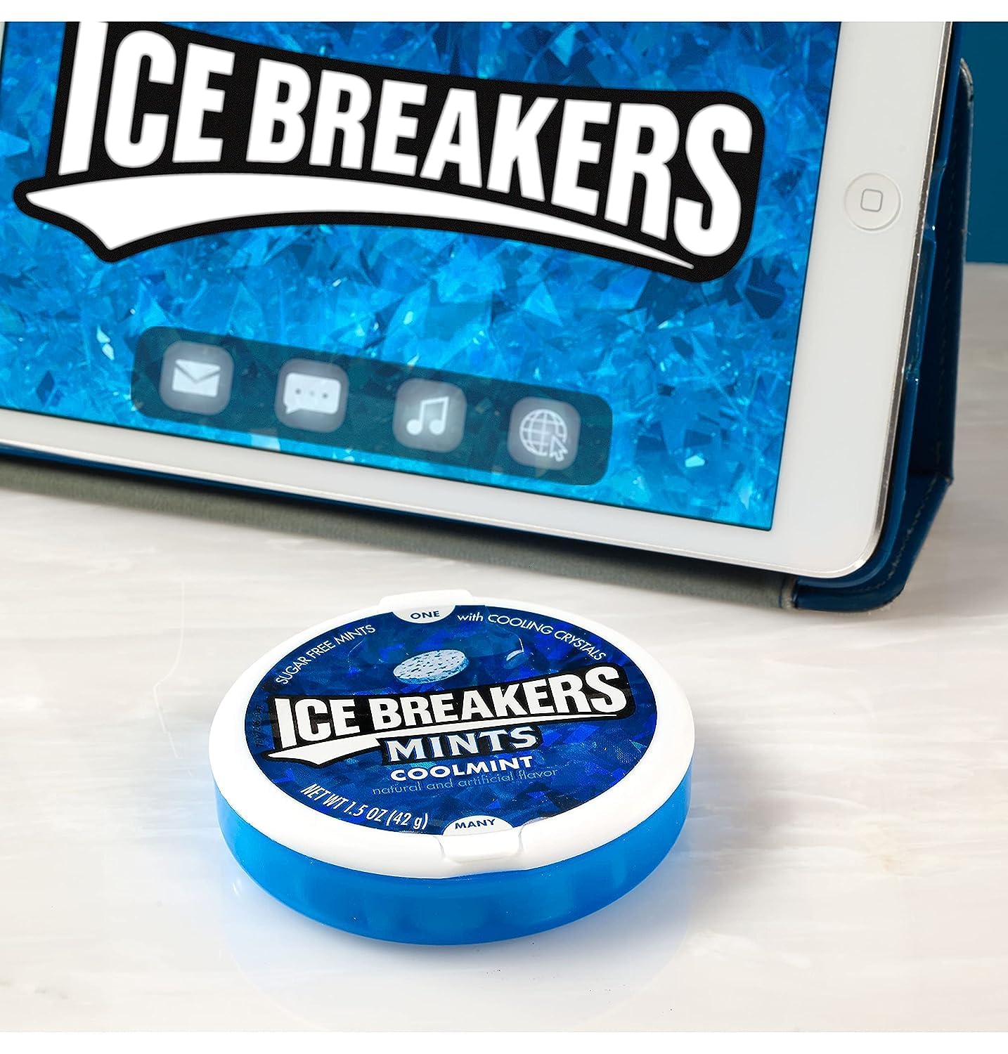 Ice Breakers de Menta-Hidratante para Labios