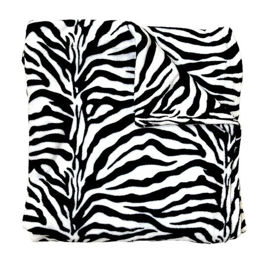 Cobija suavecita de zebra