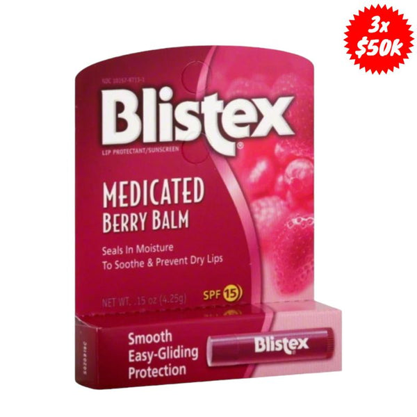 Blistex medicado Berry Balm SPF 15 para los Labios