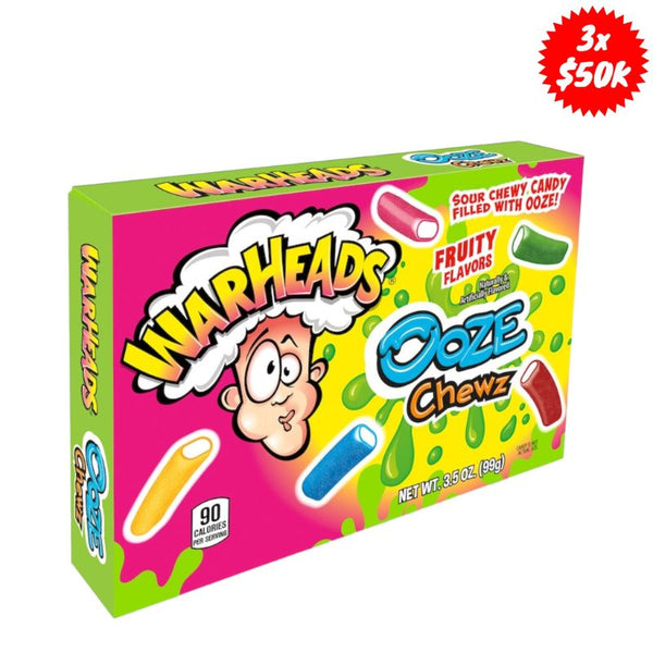 Confite Blando Acido Warheads con Relleno x3,5oz