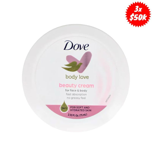 Crema Humectante Dove para Mujer x75ml